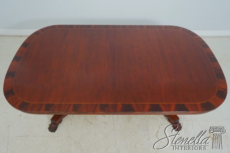 L64846EC: KINDEL Empire Design Mahogany Dining Room Table gallery