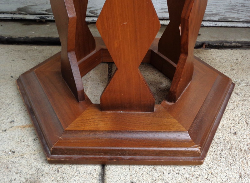 2 Vintage Mid Century Modern End Side Accent Tables Pair Nice! gallery