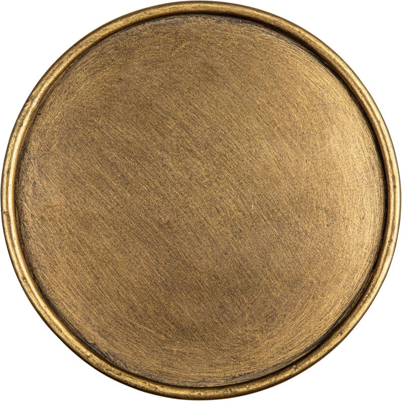 Metal Martini Cocktail Table, Antique Brass gallery