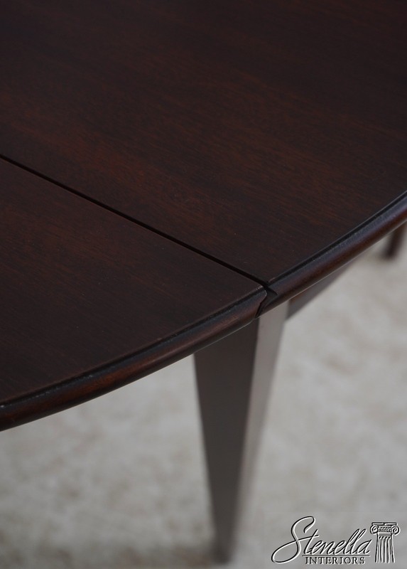 72246: HENKEL HARRIS Mahogany Dropleaf Pembroke Table gallery