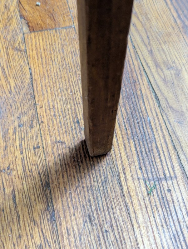C. 1825 Yellow And White Pine Table Lower Delaware gallery