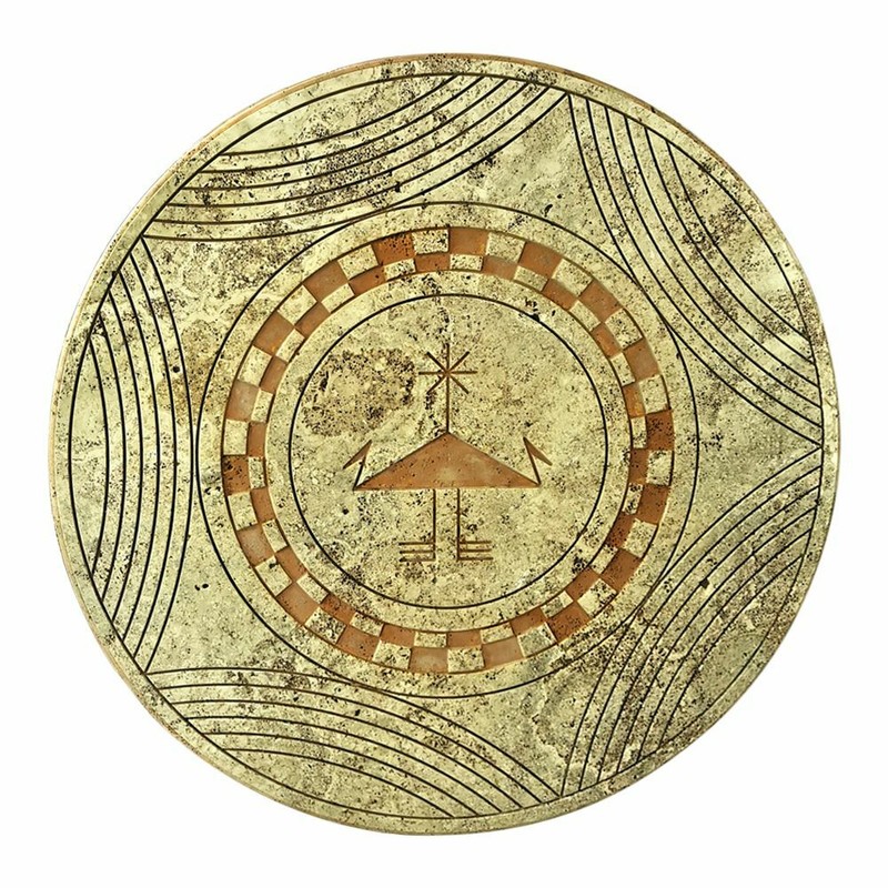 Classic Round Marble Table 95Cm