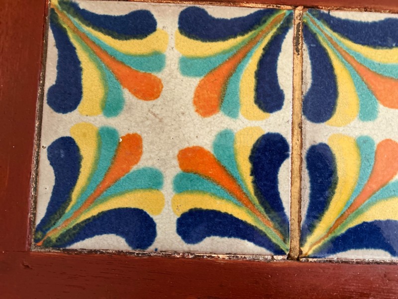 Vintage California Tile Table Hispano Moresque gallery
