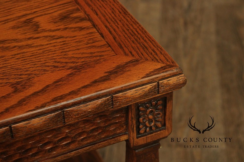 Romweber Viking Oak Two-Tier End Table gallery
