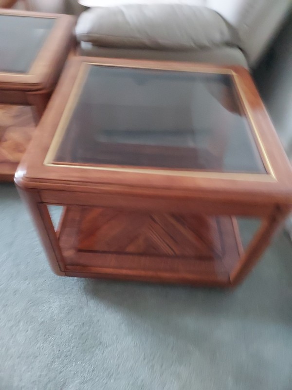 Oak Table Set, 4pc.set, Excellent Condition, Hard Wood Oak, gallery