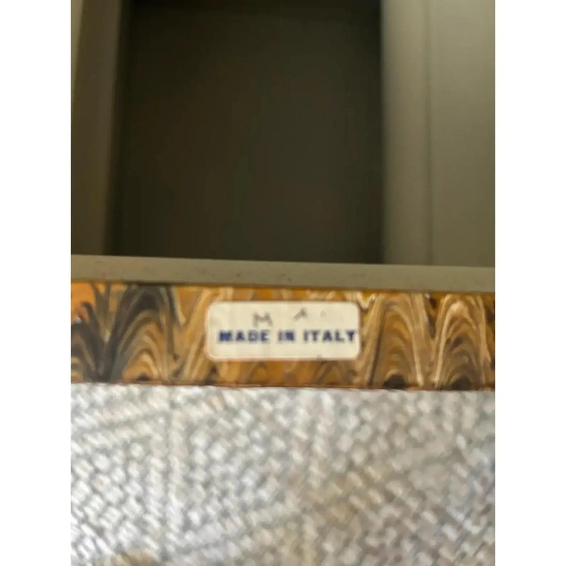 Vintage Italian Tole Book Stack Table gallery