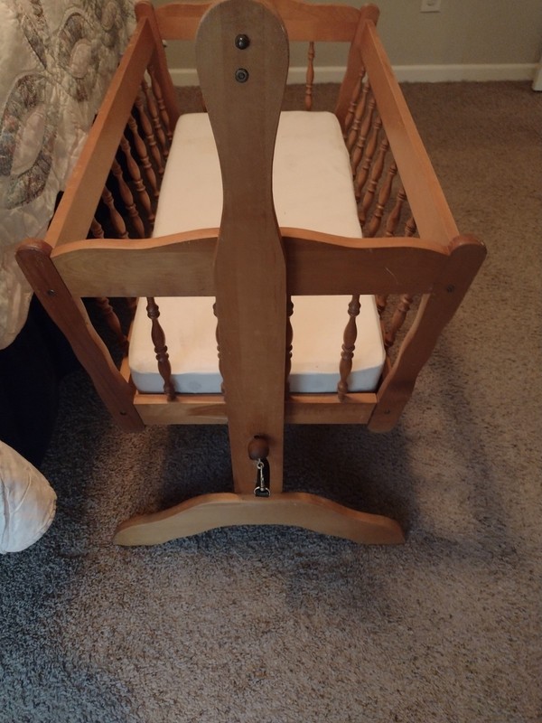 1960's Solid Maple Cradle gallery