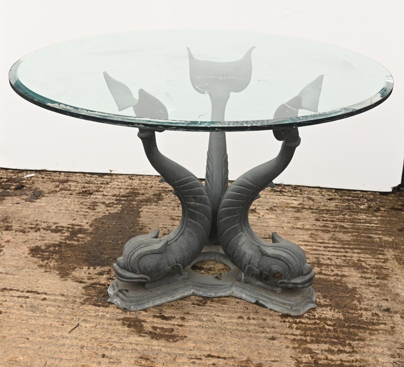 Bronze Sea Serpent Table Garden Dining Italian Grand Tour