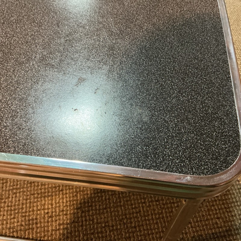 Vintage Coleman FOLDING TABLE Aluminum CAMPING, TAILGATE Table 48” x 24” w BOX gallery