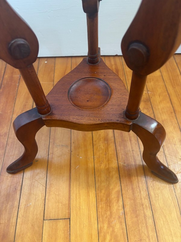 Victorian Style Mahogany Barley Twist Two-Drawer Plant Stand gallery