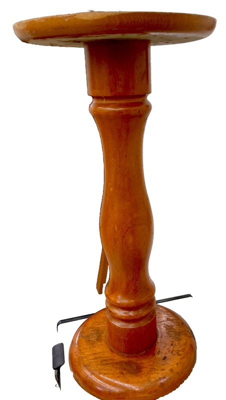 Teak Table Pedestal