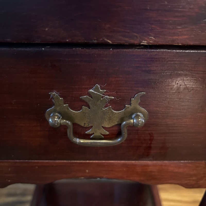 VTG Side Table With Drawer And Shelf gallery