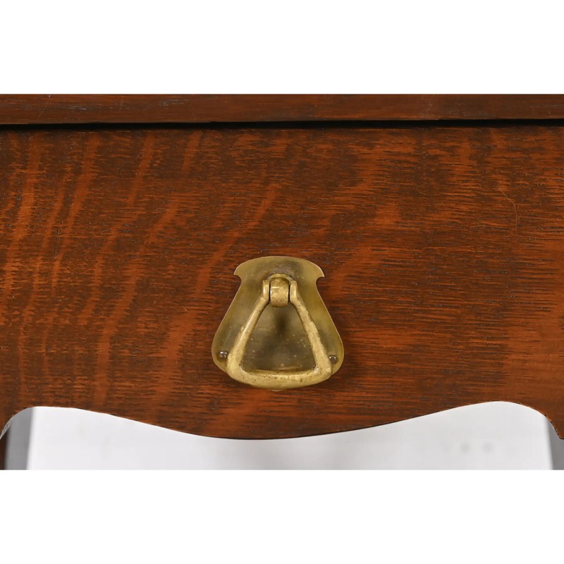 Stickley Brothers Style Antique Mission Oak Arts & Crafts Cellarette, Circa 1910 gallery