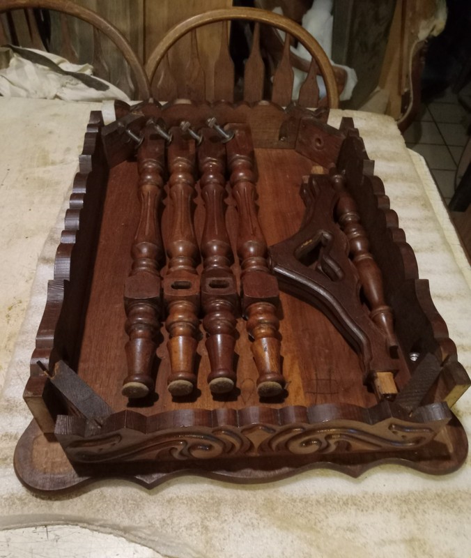 Walnut Carved Coffee Table / Side Table gallery