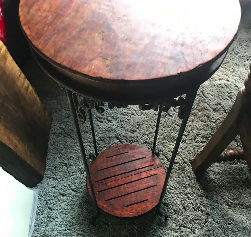 Wood & Iron Plant Stand (PS40) gallery
