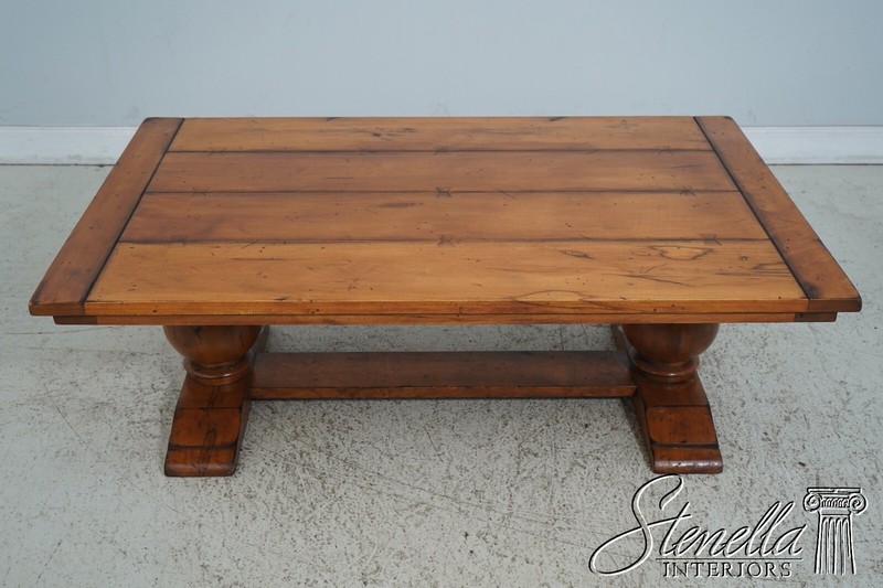 63501EC: Primitive Style Distressed Finish Coffee Table gallery