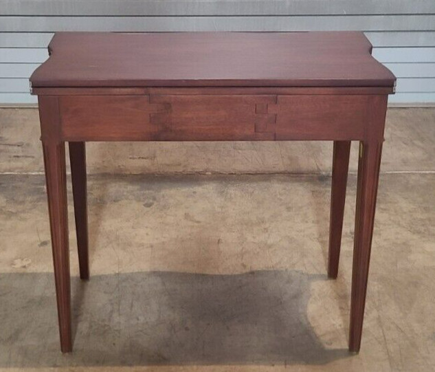 Sutton Collection Mahogany Chippendale Game Table w Inlays by Century Furniture gallery
