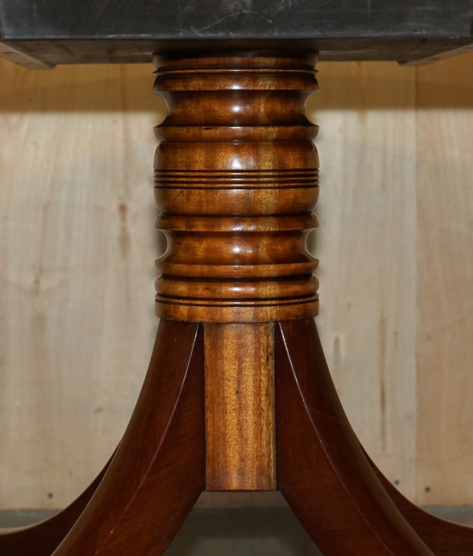 LARGE 152.5CM WIDE BURR WALNUT MACASSAR EBONY REGENCY ROUND DINING TABLE SEATS 8 gallery