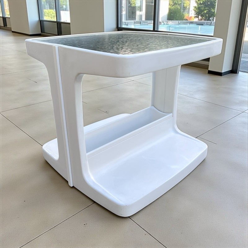 1970s French Space Age Table by MARK HELD for Prusunic gallery