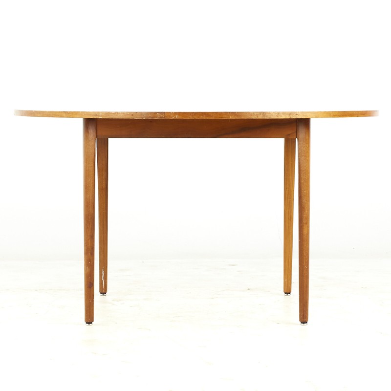 Kipp Stewart for Drexel Declaration Mid Century Walnut Dining Table gallery
