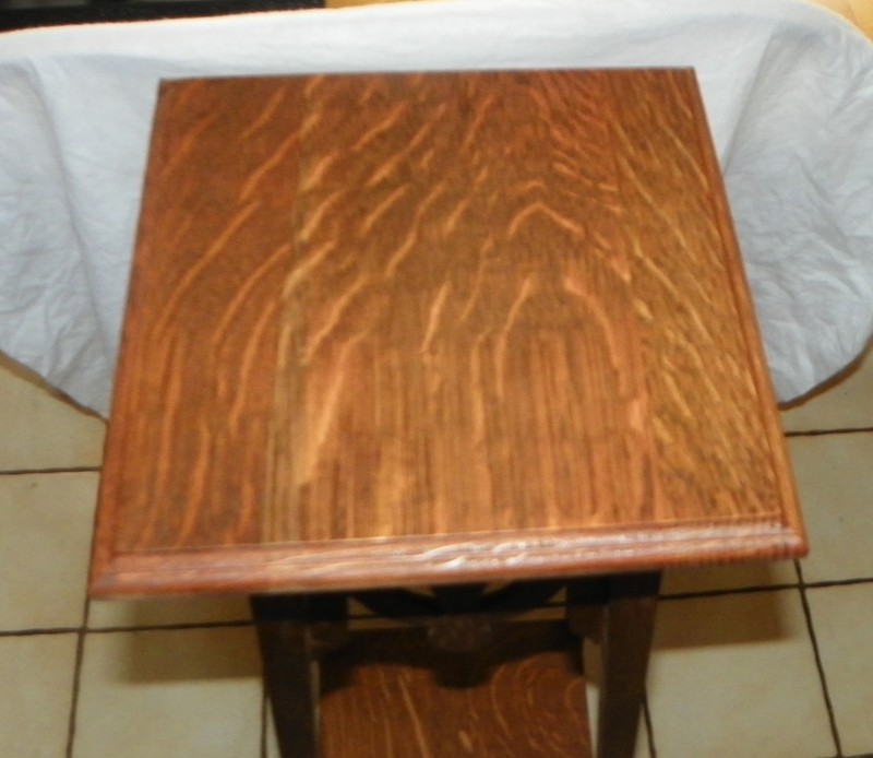 Solid Quartersawn Oak Mission Plant Stand (PS-231) gallery