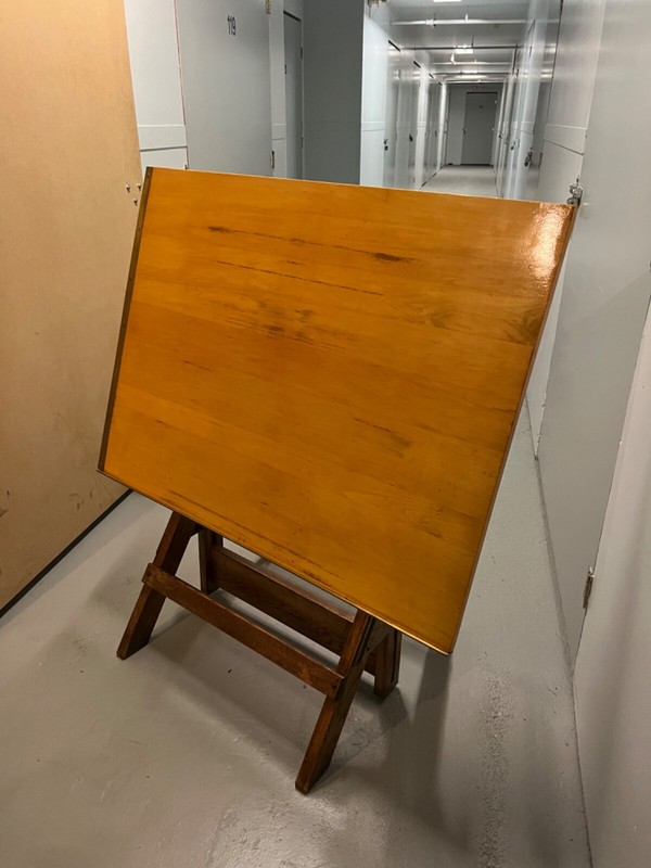 Vintage Hamilton drafting table - Mid Century Circa 1950's gallery