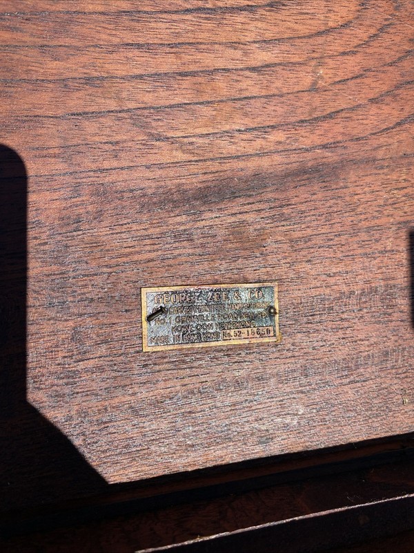 George Zee &CO hand carved Table gallery