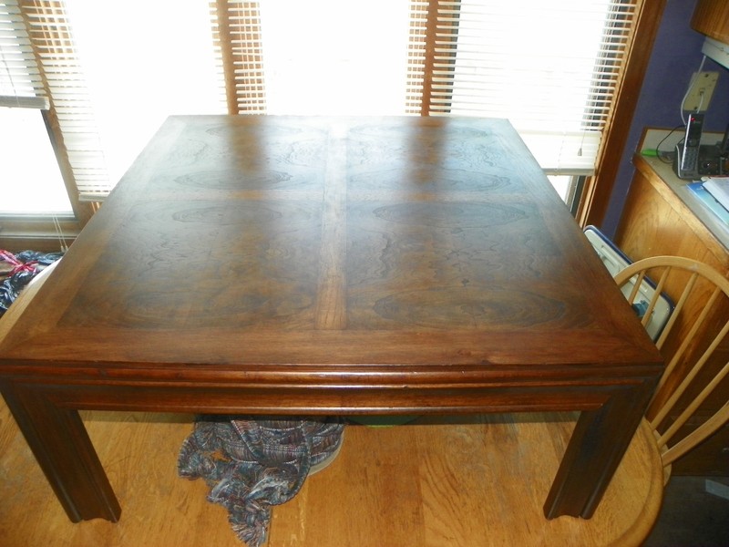 Mid Century Lane Oak and Burl Elm Coffee Table (CT-49) (LA-27)