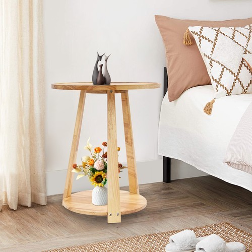 Small Round Side Table, Side Table for Small Spaces, Modern Couch End Table gallery