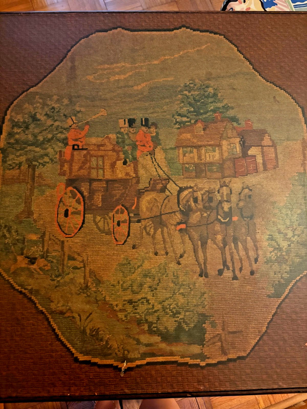 Vintage Bridge Table by Bridge Tables & Novelties, Inc. Lowell, Mass.
