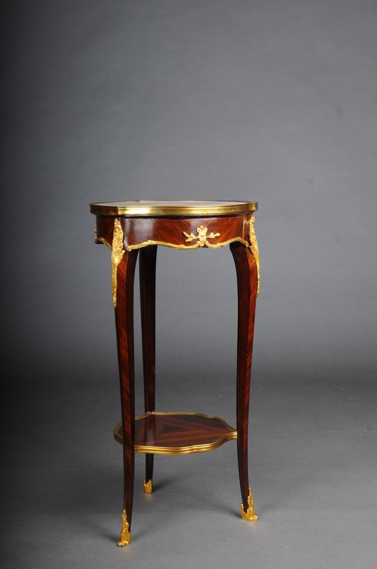French Salon Side Table Beech 20th Century In Louis XV Style By F. Linke gallery