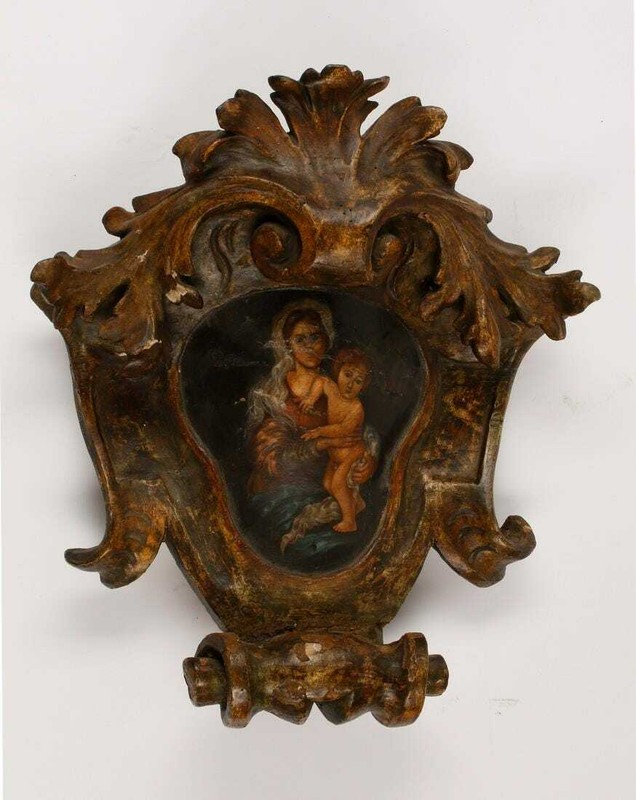 Antique Cartouche, An Italian Baroque cartouche panel, 17th century ( 1600s )