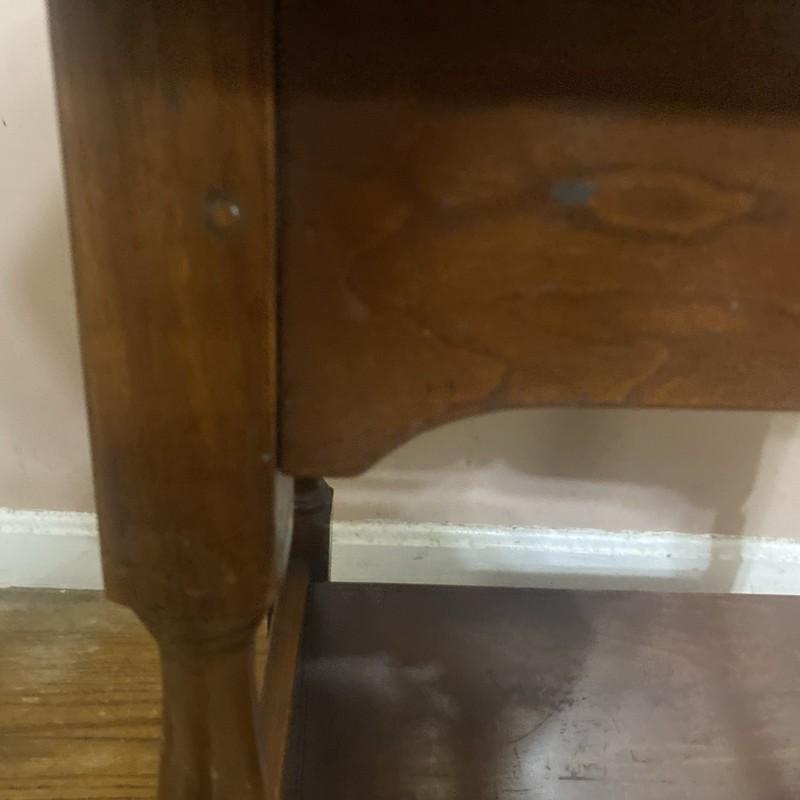 Antique L & J G Leopold Stickley Jacobean Cherry Wood One Drawer End Side Table gallery