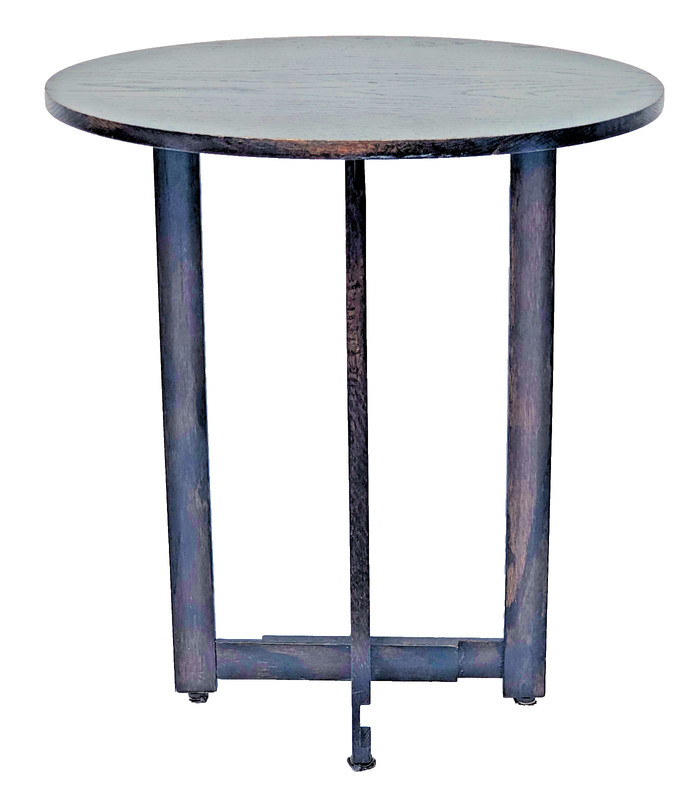 McGuire 1964 Arts & Crafts Mission Oak Folding Table Gateleg 24” Tall gallery