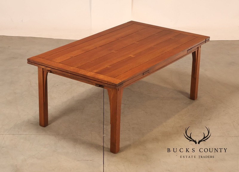 Stickley Mission Collection Oak Extendable Dining Table gallery