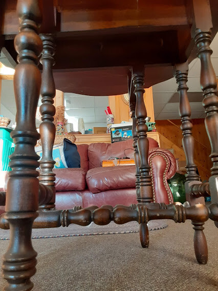 Antique Gated Leg drop leaf Table gallery