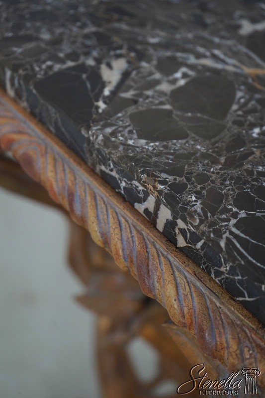 L69391: Pair MAITLAND SMITH Marble Top Faux Branch & Bird Pedestal Tables gallery
