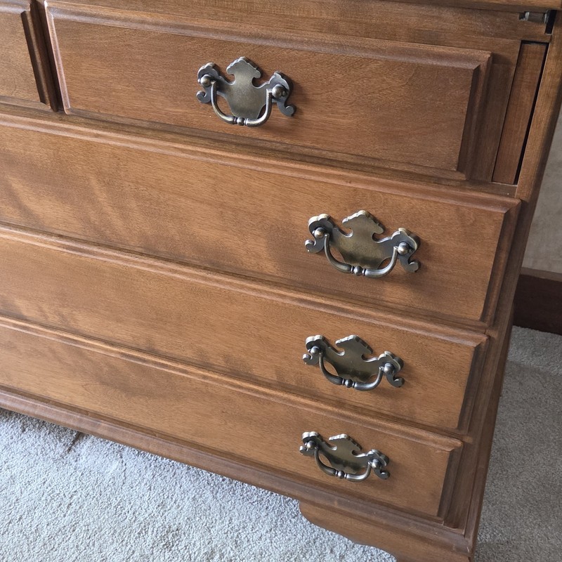 Vintage Ethan Allen Maple Secretary Desk gallery