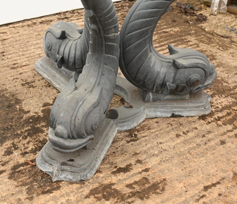 Bronze Sea Serpent Table Garden Dining Italian Grand Tour gallery