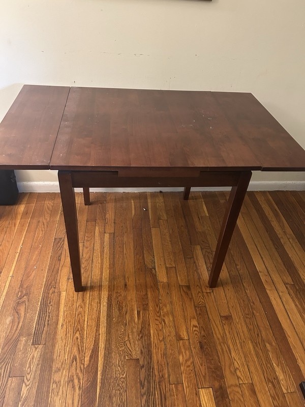 Mahogany dining room table