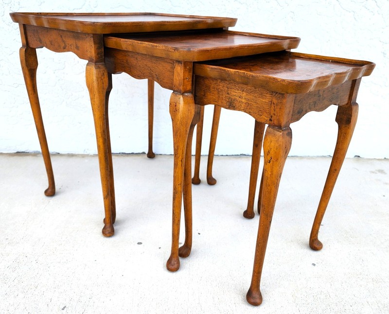 English Nesting Tables by Bevan Funnell Reprodux gallery