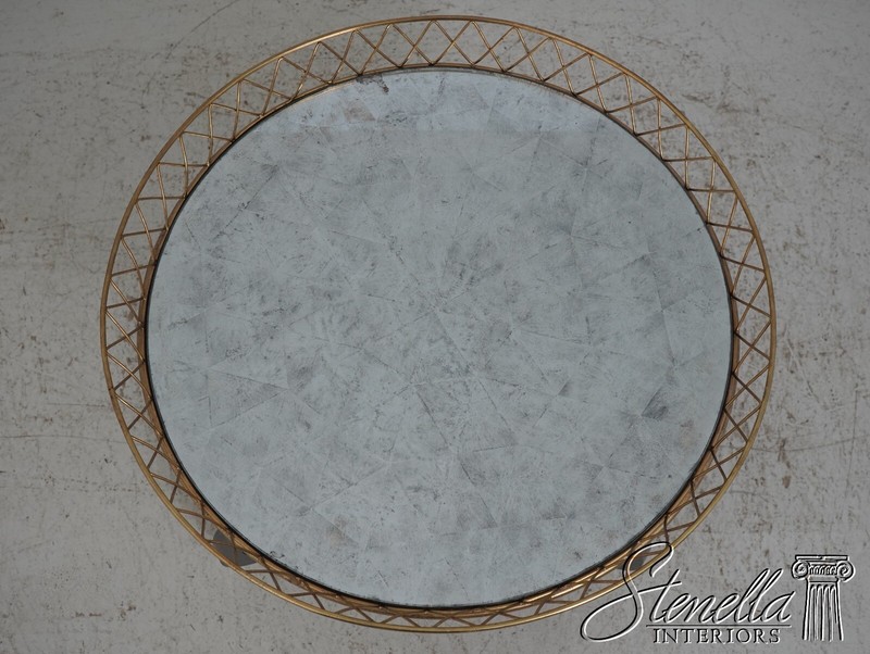 L64139EC: JOHN RICHARD Modern Design Mirror Top Lamp Table gallery