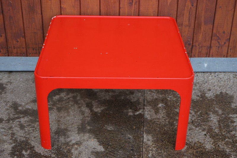 Vintage Side Table Peter Ghyczy Coffee Table Space Age 70s Retro Horn gallery