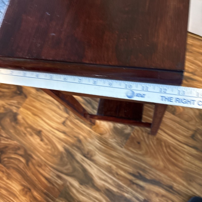 VTG Side Table With Drawer And Shelf gallery