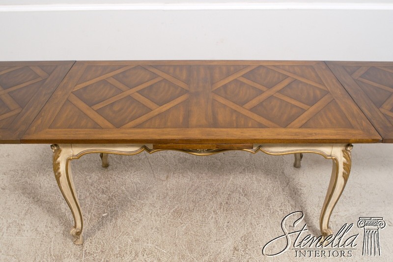 L67677: KARGES French Style Walnut Dining Room Table gallery