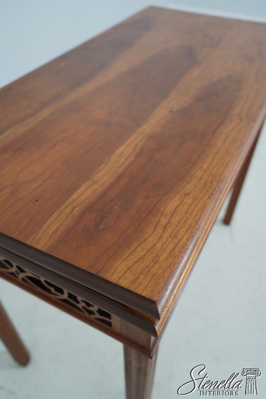 62932EC: BARTLEY Collection Chippendale Cherry Game Table gallery