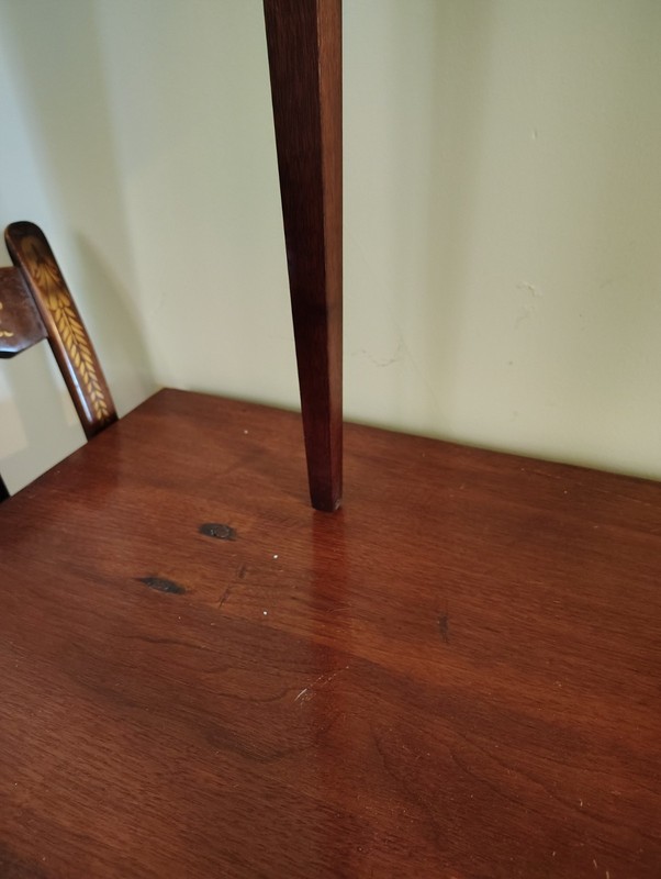 2-Day Sale. VTG Brandt Nesting Tables Set of 3 Mahogany -Signed & Label. gallery