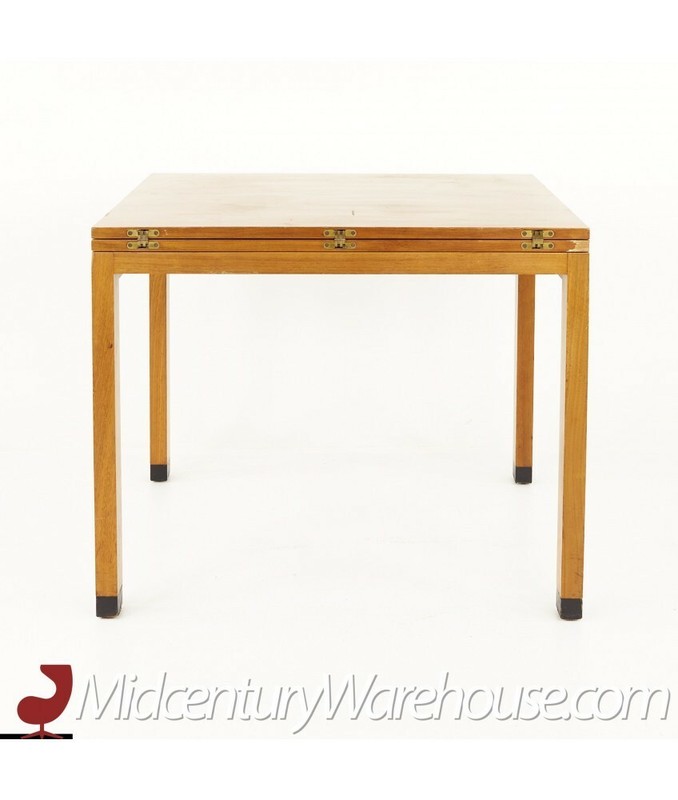 Dunbar Mid Century Flip Top Dining Game Table gallery