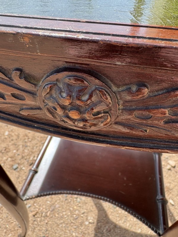 John M. Symth RARE ANTIQUE end or side TABLE or ..So Stylish - Wood - NO RESERVE gallery