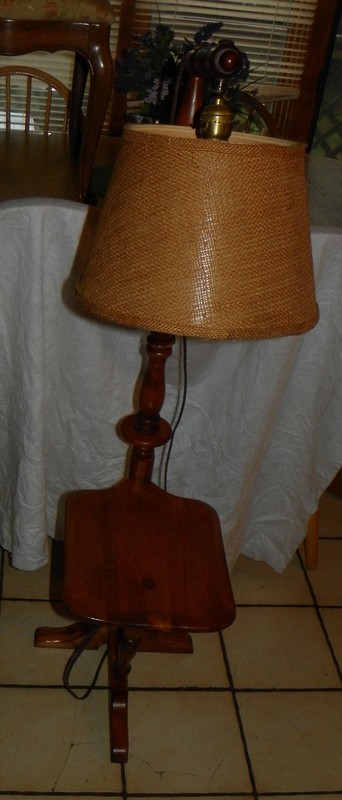 Mid Century Birdseye Maple Lamp Table (RP-T388)